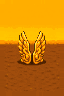 Golden wings
